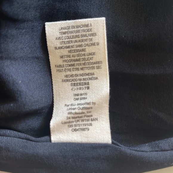 Free People Women's Pintucked Ruffled High Low Tunic,Black,V-Neck,Flowy,Size XS - Picture 8 of 11